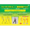 Mizuno Supprter Waist / Pelvis Belt, Normal Type, Unisex, C3JKB411 - blk