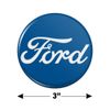 Ford Classic Script Logo Kitchen Refrigerator Locker Button Magnet
