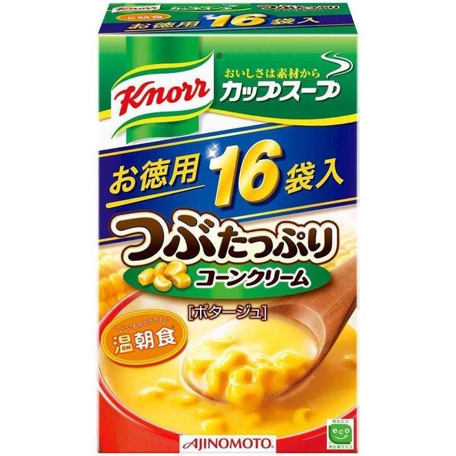 Ajinomoto Knorr Cup Soup Corn Cream with Corn Grains 16 Servings