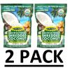 2 PACK - Let's Do Organic Unsweetened Shredded Coconut 8 oz EXP: 04/2026