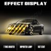 YELLOW  LED Rock Round Button Lights For Truck Eagle Eye Side Marker Lights Lamp