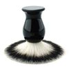 Shaving Kit - 3 Pcs Shaving Brush Set - Shaving Set - Synthetic Shaving Brush - Double Edge Safety Razor - Shaving Stand - Mens Shaving Set - and women - black