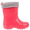 LEMIGO Kinder Eva Gummistiefel gefüttert TERMIX 861 (24/25, rosa/grau)