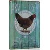 Metal Sign 20 x 30 cm Farm Fresh Eggs Free Range Eggs Chickens Tin Sign