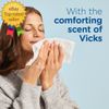 plus Lotion with Vicks Facial Tissues, 24 Cubes, 48 Tissues per Box