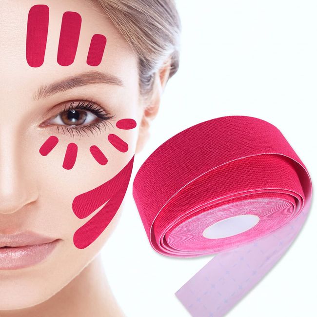 FORMIZON 5m Multifunktional Face Tape, Anti Wrinkle Plasters, Gesichtsstraffungsband, Gesichtslifting-Bandage, Gesicht Lift Aufkleber, Facial Patches Smoothies für Stirn Zornesfalte Auge Nasenlinien