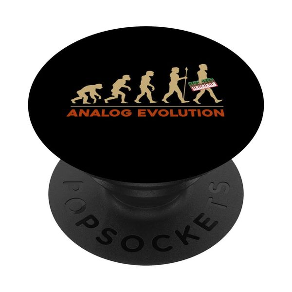 Evolution Synth Keyboard Analog Drum Machine Synthesizer PopSockets Swappable PopGrip