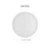 Frcolor Cotton Puff Cosmetic Cotton, Round, 3 Layers, Cotton Pad, Makeup Remover, Face Wiping, For Travel, Business Trips, Commercial Use, Set of 200