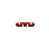 Scotty #2008-24 Auto Stopper Beads for Braided Line (24-Pack), Red