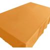 Shiawase Warehouse Simple Tablecloth Solid Color Table Cover Rectangular Water Repellent (Sunflower Yellow)