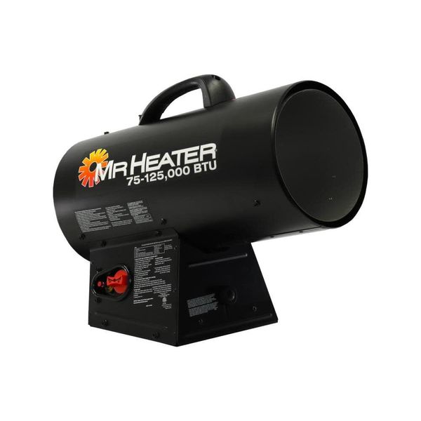 Mr Heater 125000 Btu Quiet Burner Technology Forced Air Propane Heater