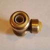 1 PIECE 1/2" x 1/2" x 3/8" PUSH FIT TEE NEW!