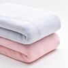Francfranc Franc Microfiber Bath Towel Scalloped Light Blue