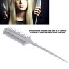 Professional Hair Highlight Dye Tool Hairdressing Salon Coloring Brush Double Sided Dyed VolumizerComb Thin Wide Tooth Highlighting Hair Comb