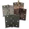 Baldwin 1035260I Square Mortise Hinge, Bright Chrome