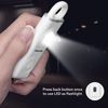 POLICE Personal Alarm Keychain Rechargeable Flashlight Emergency Siren 2 PACK
