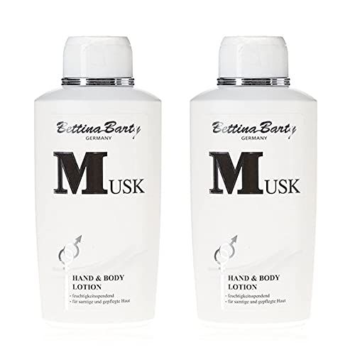 Bettina Barty Musk Hand & Body Lotion 2 x 500 ml Economy Set