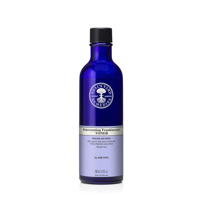 Neal’s Yard Remedies Rejuvenating Frankincense Daily Alcohol-free Facial Toner for All Skin Types - Refines & Hydrates, 200 ML