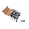 Allstar Performance Body Bolt Washer Plastic Silver 50pk