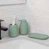 Mainstays Rubberized Plastic Ribbed Soap Pump, Green