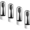 4 Pack Electric Toothbrush Head Holder Storage Case Toothbrush Holder, Electric Toothbrush Holder, No Mess, Hygienic Toothbrush Head Holder, No Grime Build-Up, Transparent