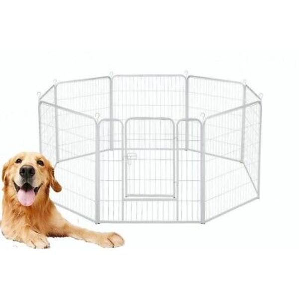 Pet Playpen Puppy Playpen Kennels Dog Fence Exercise Pen Gate Fence Dog Crate