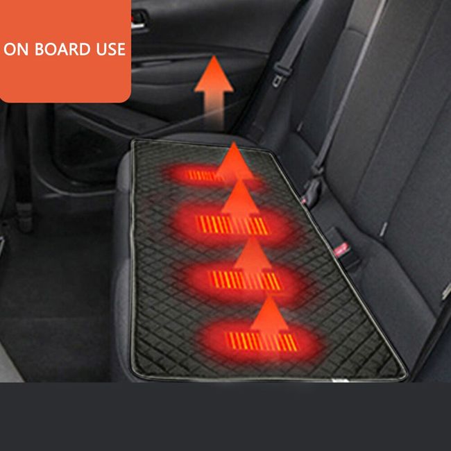 Usb Heated Seat Cushion For Car, 5v Electric Heating Pad Nonslip