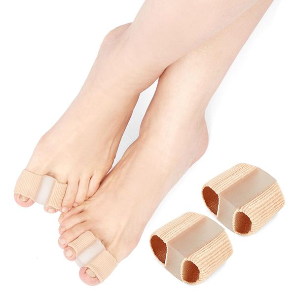 Silikon Zehenstrecker, Zehenspreizer Hallux Valgus, 2 Stück Überlappende Zehen Silikon Zehentrenner, Hallux Valgus Korrektur, Hallux Valgus Korrektur Zehenspreizer Für Frauen Männer, Toes Separator