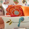Levtex Home Abigail Flower Pillow Orange