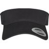 Flexfit (FLEYK) Curved Visor Cap Kape, Unisex, Curved Visor Cap, Black