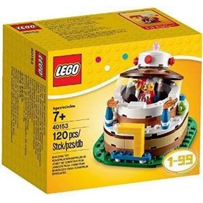 海外限定 レゴ lego 40153 Birthday Decoration Cake Set ケーキセット120ピース [並行輸入品]