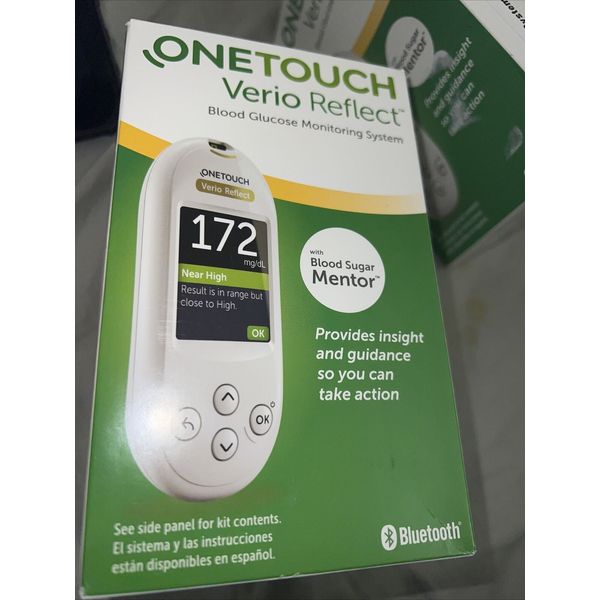 *NEW* One Touch Verio Reflect Meter Blood Glucose Monitoring System Kit EXP 2026