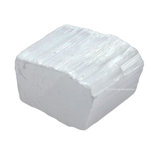 Selenite Crystal Raw Stones for Healing - 1/2 lb Bulk Selenite Sticks Healing Crystals for Protection, Crystal Grid, Energy Piedra Selenita Original Gift