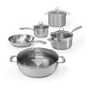 Chantal SLIN-9 Induction 21 Steel 9-Piece Cookware Set