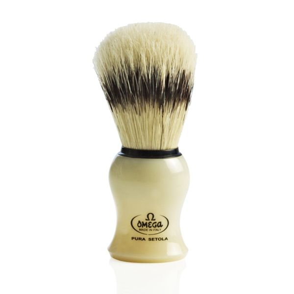 Omega 80266 - Shaving Brush, Real Bristle