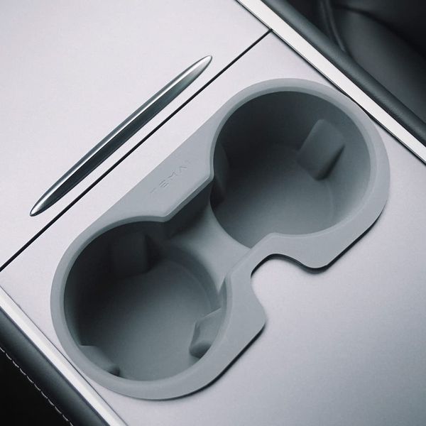 TEMAI 2021-2022 Model 3/Y Conter Console Cup Holder (Gray)