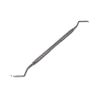 Dental Tool Double Ended H2/3 Explorer to Remove Plaque and Tartar at Home Made of Stainless Steel with Precision Tips Knurled Handle Design for Firm Grip - Cleans Teeth Stain Pet Oral Hygiene Care