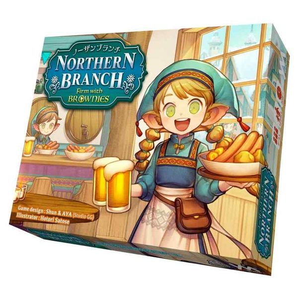 Yanoman Production and Trading Company Development Board Game [Northern Branch Farm with Brownies] Number of players: 2-4 Game design: Shun &amp; AYA (Studio GG) Illustration: Satose Hotori