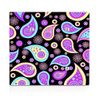 Amazing Bright Paisley Design Double Blank Electrical Switch Plate