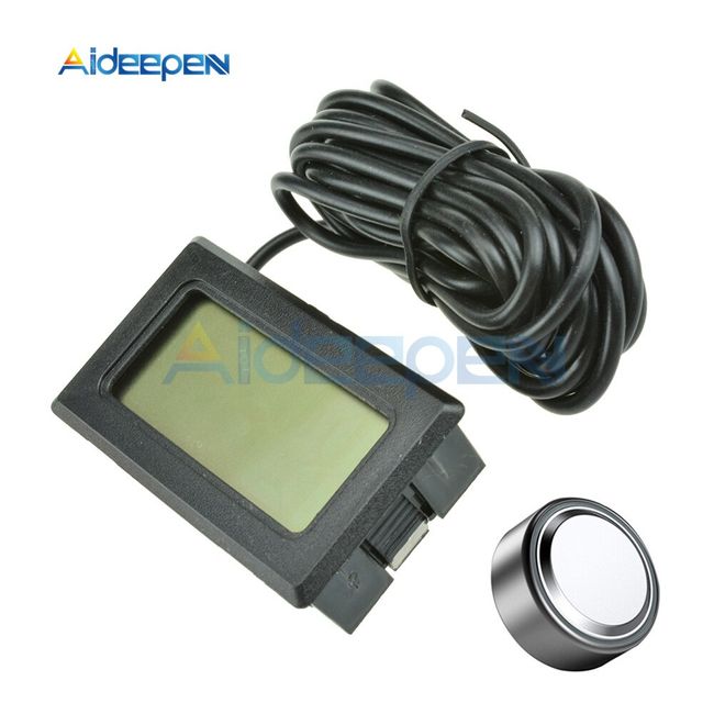 TPM-10 LCD Digital Thermometer Hygrometer Temperature Humidity