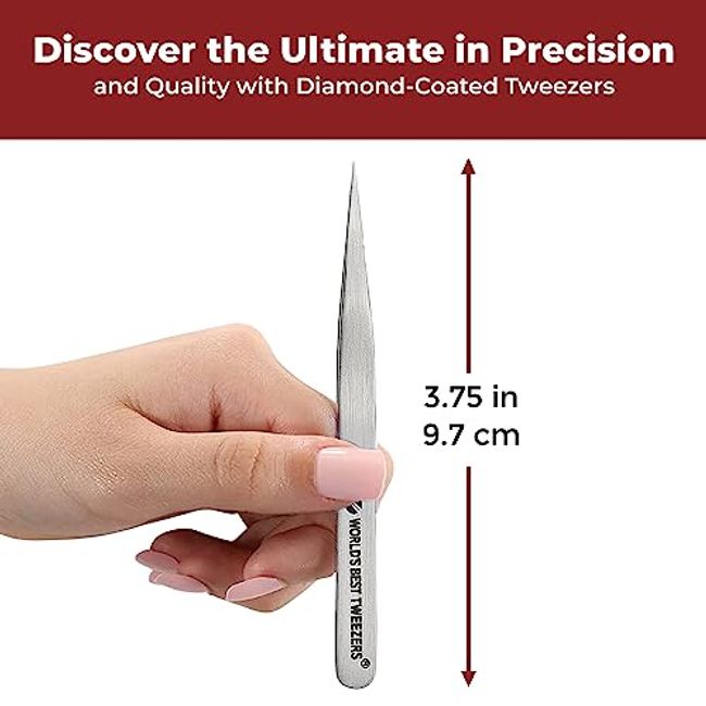 1pcs Fine Point Tweezers Splinter Tweezer Professional Precision