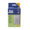 Woods 59716 In- Wall 30 Minute Spring Wound Timer, Gray