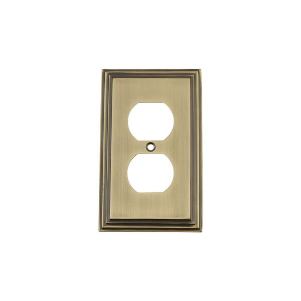 Nostalgic Warehouse Deco Electrical Outlet Switch Plate Cover