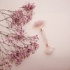Deluxe Face Roller Massager - Rose Quartz