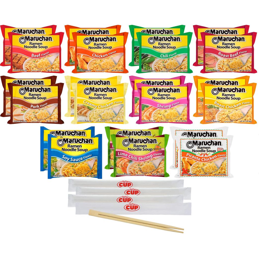 Maruchan Beef Ramen Noodle Soup Cosmetic Bag Set