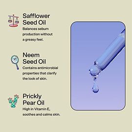  Bubble Skincare Float On Soothing Facial Oil - Safflower Seed,  Neem Seed, Prickly Pear Oil Facial Drops - Nourishing and Lightweight  Plant-Based Restorative Facial Care (30ml) : Beauty & Personal Care