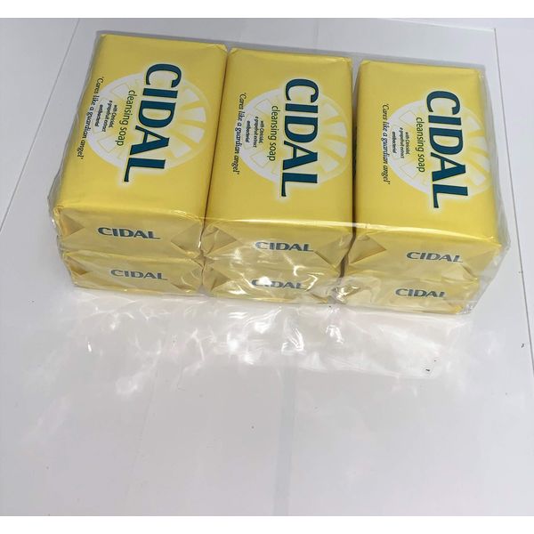 3 x Cidal Natural Antibacterial soap twin pack 125g by Cidal