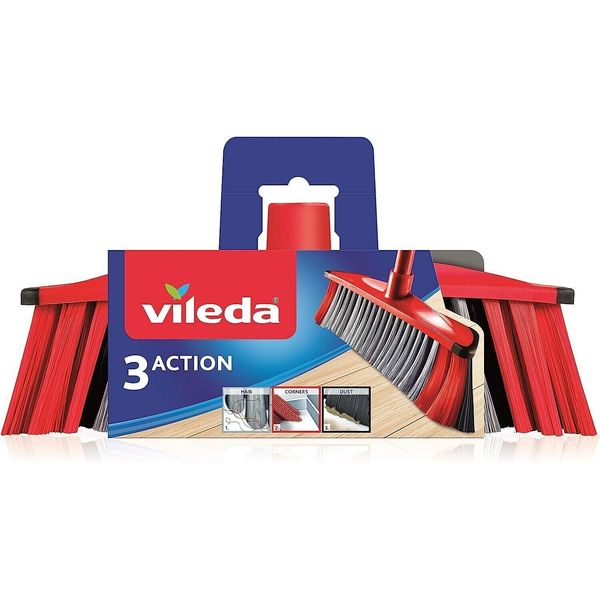 Vileda 3Action Broom Head