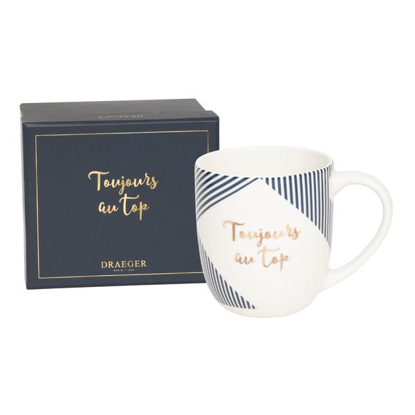 Draeger Paris - Gift Mug - "TOUJOURS AU TOP"