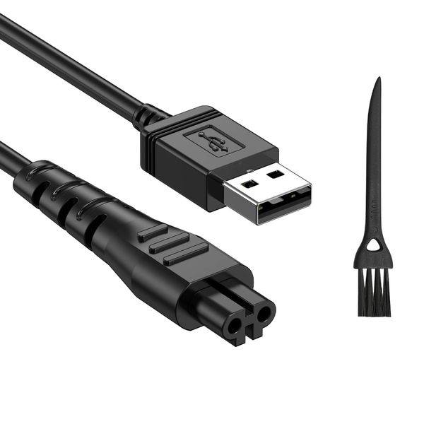 Charger for Remington Shaver,USB Charger Replacement Compatible with Remington HC4250, HC4255, F3, PF7500, MB4200, MB4130, XR1330, XR1350, XR1400, XR1470, XR1430